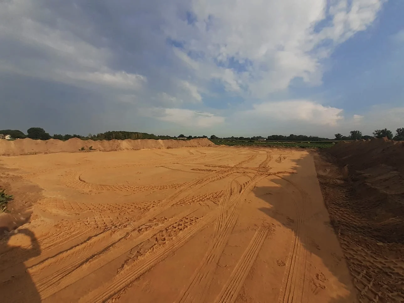 stavba parku waganiec