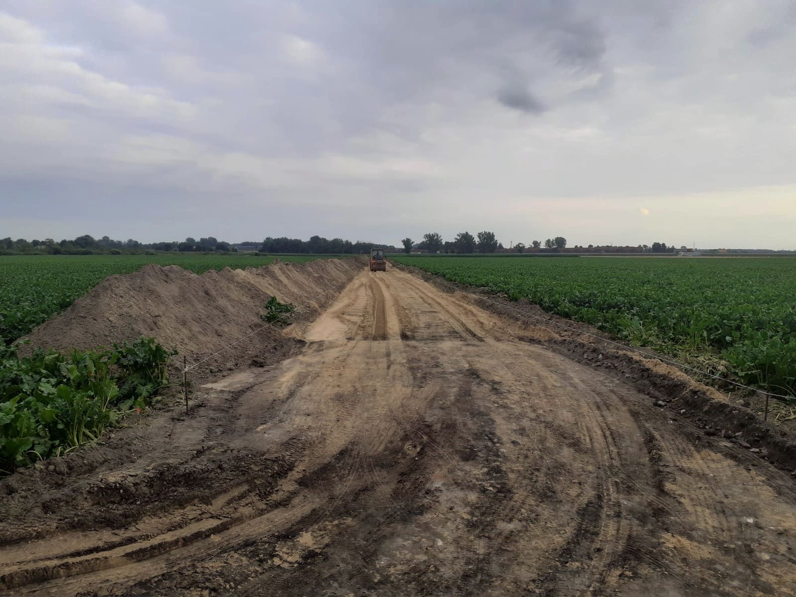 stavba parku waganiec